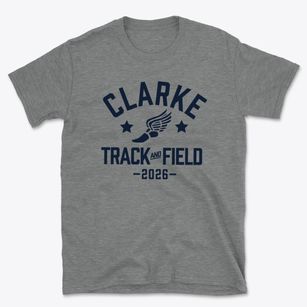 Clarke Elementary School Track and Field Basic T-Shirt