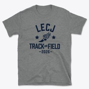 High School For Law Enforcement And Criminal Justice Track and Field Basic T-Shirt