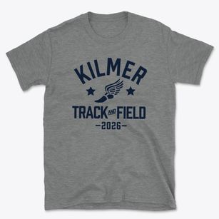 Kilmer Middle School Track and Field Basic T-Shirt