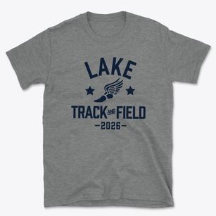Lake Forest Park Montessori School Track and Field Basic T-Shirt