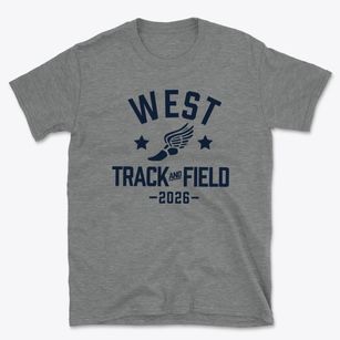 West Middle School Track and Field Basic T-Shirt