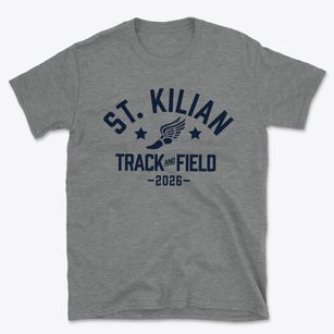 St. Kilian Elementary School Track and Field Basic T-Shirt