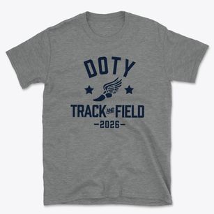Doty Elementary School Track and Field Basic T-Shirt
