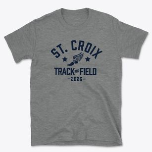 Saint Croix Central Elementary School Track and Field Basic T-Shirt