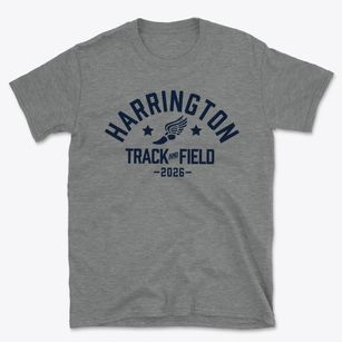Harrington Elementary School Track and Field Basic T-Shirt