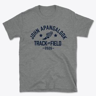John Apangalook School Track and Field Basic T-Shirt