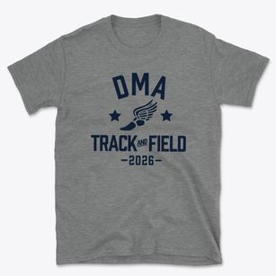 Delaware Military Academy Track and Field Basic T-Shirt
