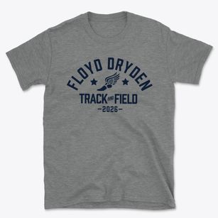 Floyd Dryden Middle School Track and Field Basic T-Shirt