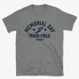 Memorial Day School Track and Field Basic T-Shirt