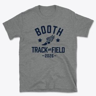 Booth Memorial School Track and Field Basic T-Shirt