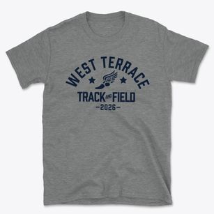 West Terrace Elementary School Track and Field Basic T-Shirt