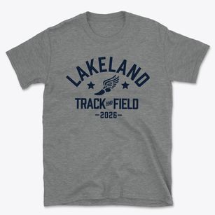 Lakeland Middle School Track and Field Basic T-Shirt
