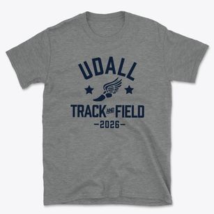 Udall Elementary School Track and Field Basic T-Shirt