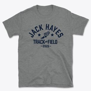 Jack Hayes Elementary School Track and Field Basic T-Shirt