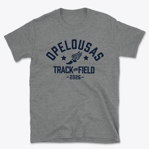 Opelousas Catholic School Track and Field Basic T-Shirt