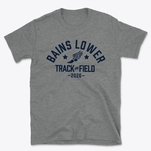 Bains Lower Elementary School Track and Field Basic T-Shirt