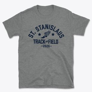 Saint Stanislaus School Track and Field Basic T-Shirt