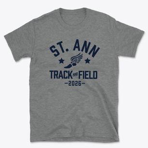 St Ann School Track and Field Basic T-Shirt