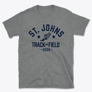 St. Johns High School Track and Field Basic T-Shirt