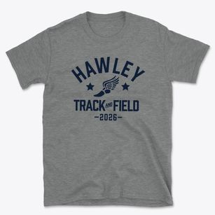 Hawley High School Track and Field Basic T-Shirt