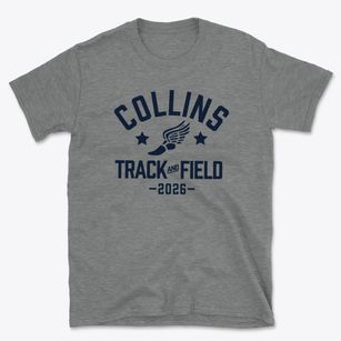 Collins Middle School Track and Field Basic T-Shirt