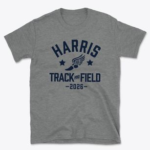 Harris Elementary School Track and Field Basic T-Shirt