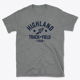 Highland Charter Public School Track and Field Basic T-Shirt