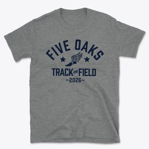 Five Oaks Adventist School Track and Field Basic T-Shirt