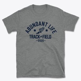 Abundant Life Christian Academy Track and Field Basic T-Shirt