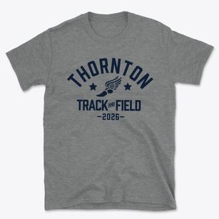 Thornton Elementary School Track and Field Basic T-Shirt