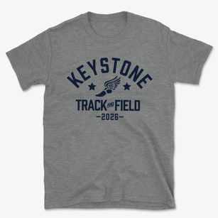 Keystone Middle School Track and Field Basic T-Shirt