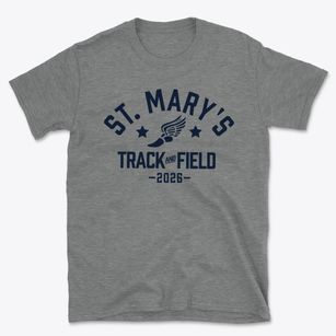 Saint Mary's Byzantine Catholic School Track and Field Basic T-Shirt