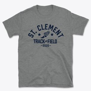 Saint Clement School Track and Field Basic T-Shirt