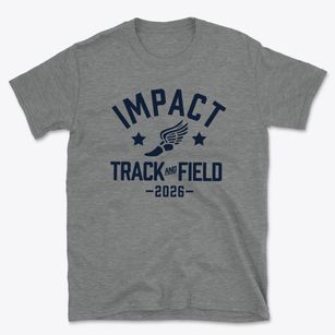 Impact Academy Of Arts & Technology Track and Field Basic T-Shirt