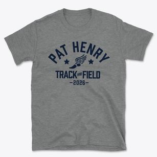 Pat Henry Elementary School Track and Field Basic T-Shirt