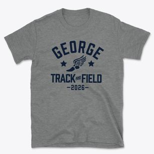 George Middle School Track and Field Basic T-Shirt
