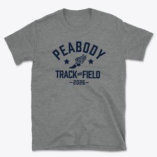 Peabody Elementary School Track and Field Basic T-Shirt