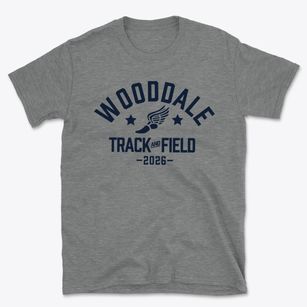Wooddale Middle School Track and Field Basic T-Shirt