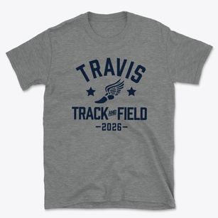 Travis Elementary School Track and Field Basic T-Shirt