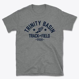 Trinity Basin Prep School Track and Field Basic T-Shirt