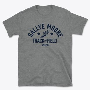 Sallye Moore Elementary School Track and Field Basic T-Shirt