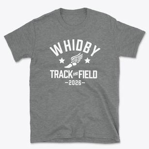 Whidby Elementary School Track and Field Basic T-Shirt