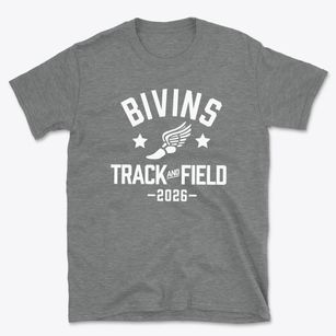 Bivins Elementary School Track and Field Basic T-Shirt