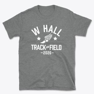 W Hall Elementary School Track and Field Basic T-Shirt