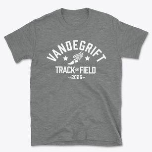 Vandegrift High School Track and Field Basic T-Shirt