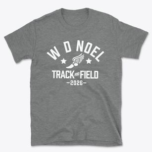W D Noel Magnet School Track and Field Basic T-Shirt