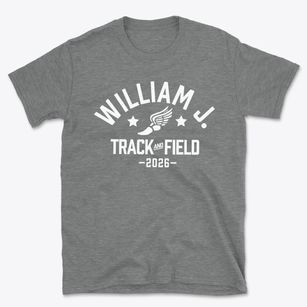 William J. Christian School Track and Field Basic T-Shirt