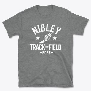 Nibley Elementary School Track and Field Basic T-Shirt