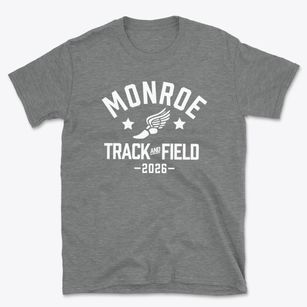 Monroe Elementary School Track and Field Basic T-Shirt