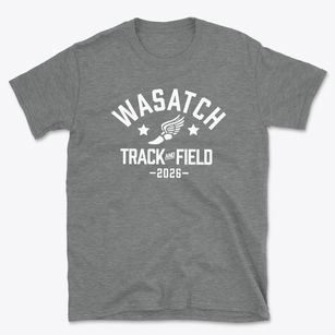 Wasatch Elementary School Track and Field Basic T-Shirt